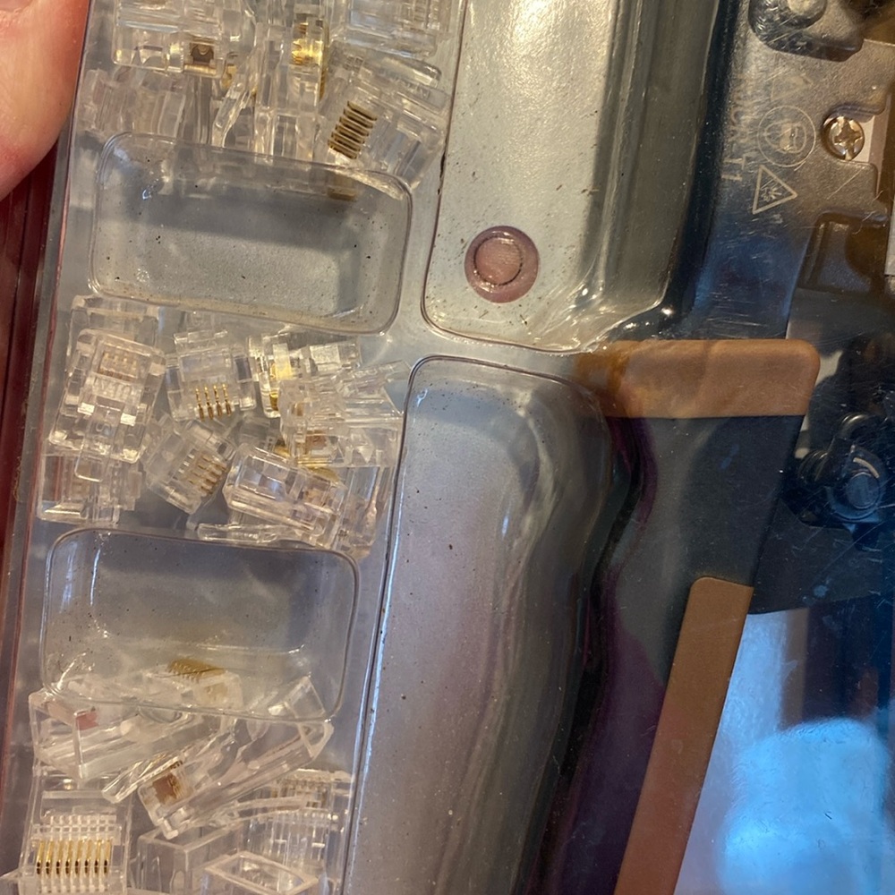 NIP Southwire Ratcheting Phone & Data Crimp Tool RJCR-T1 - Picture 5 of 11